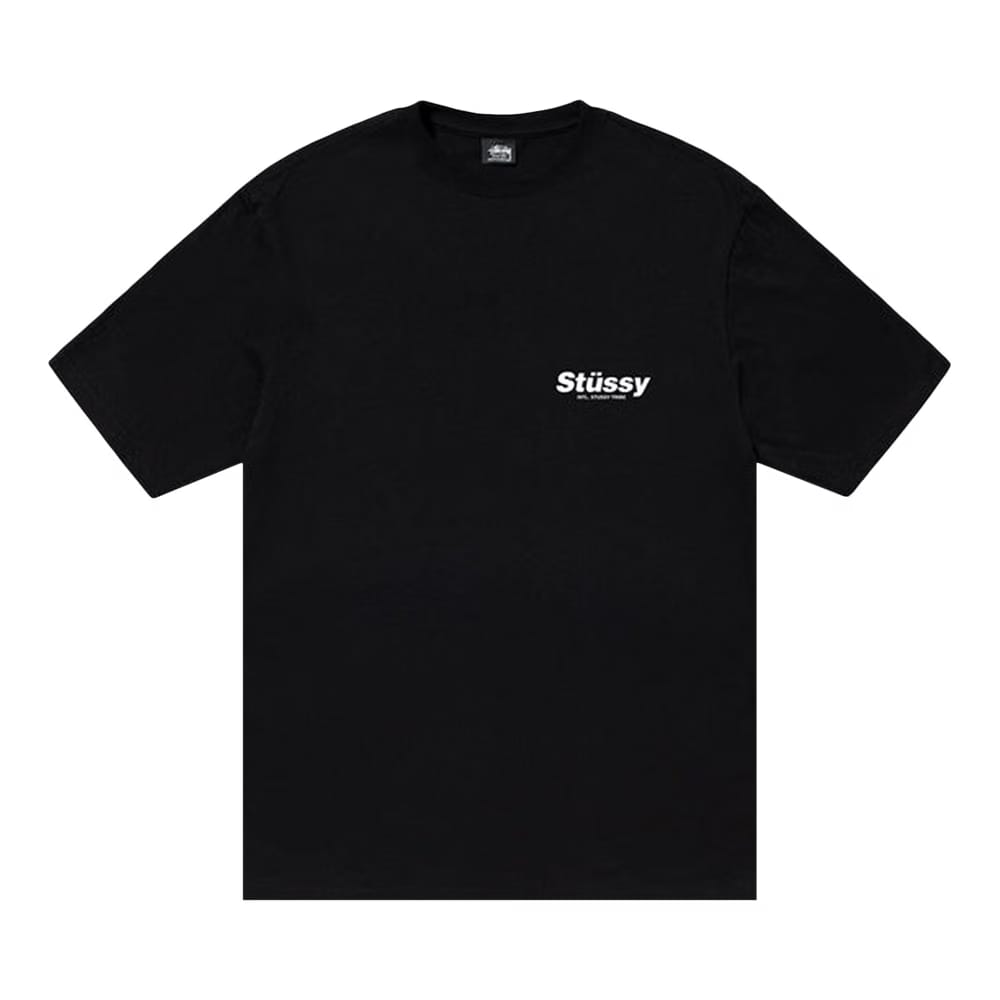 Stussy Rabbit Hole T-Shirt Black
