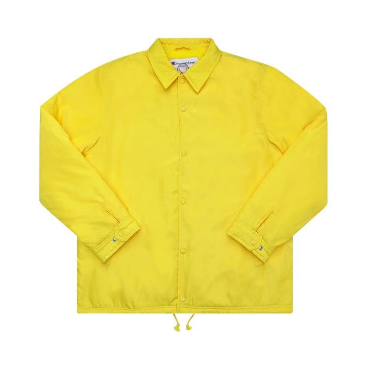 Supreme x Champion Label Coaches Jacket Yellow