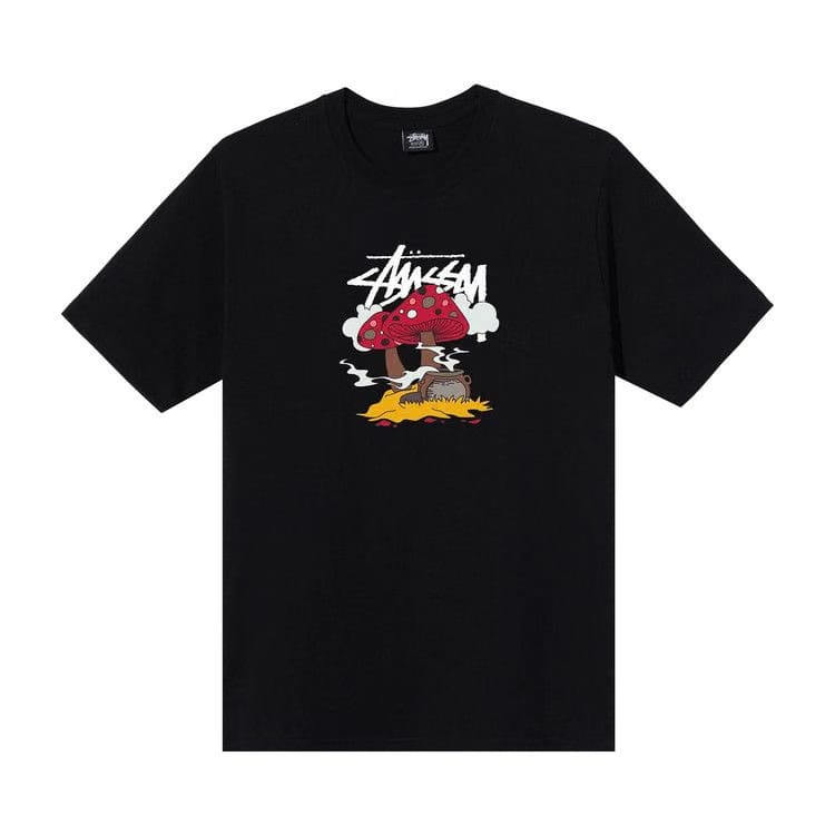 Stussy Something's Cookin' T-Shirt Black