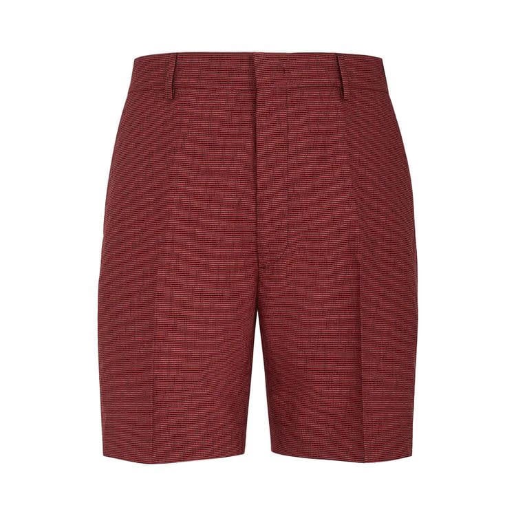 Fendi Bermuda Shorts Red/Black