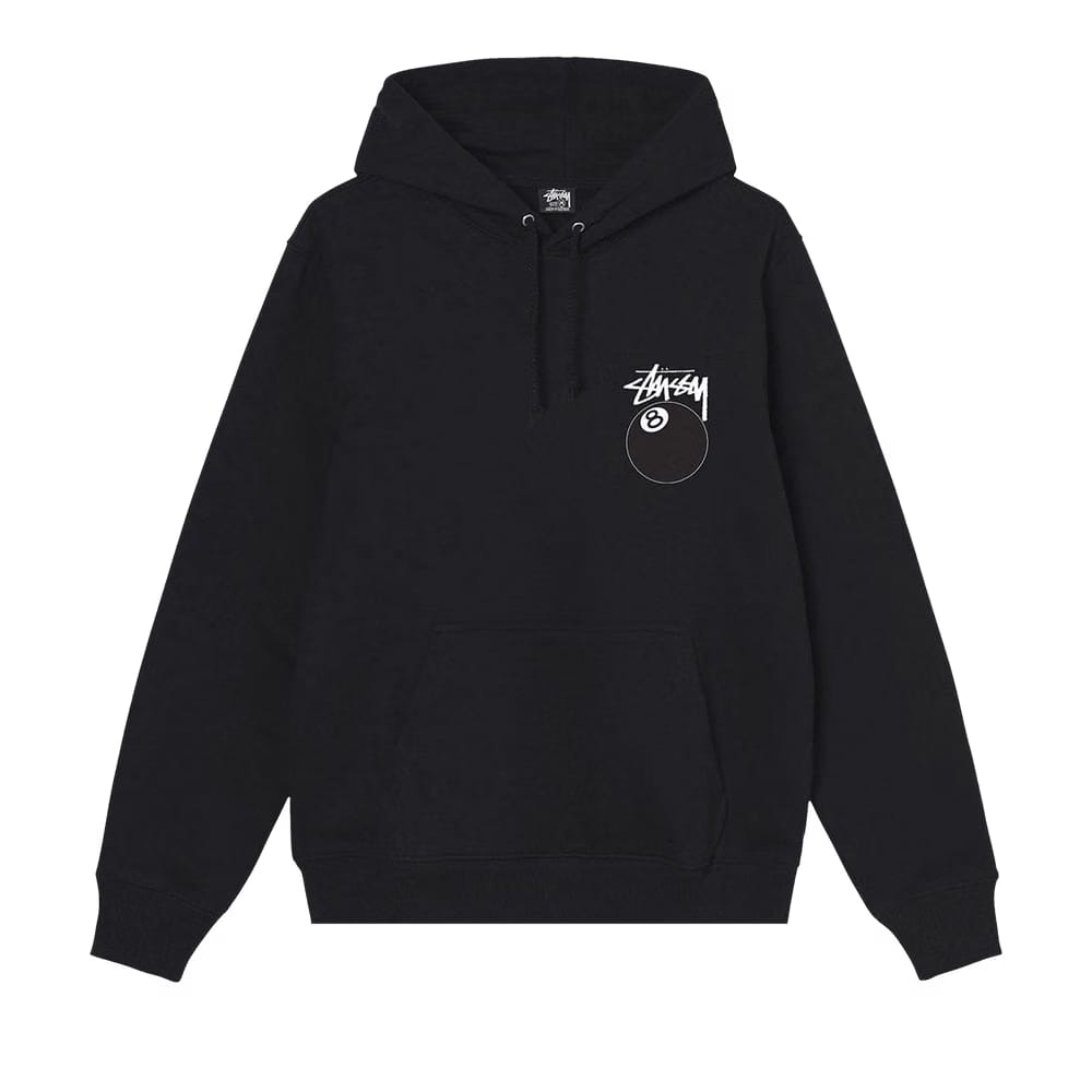 Stussy 8 Ball Hood Black