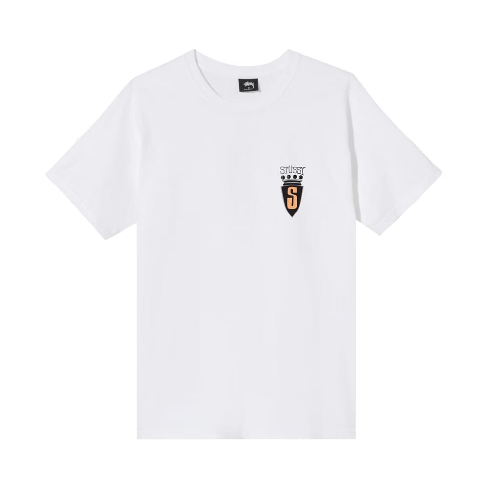 Stussy S Crest T-Shirt White