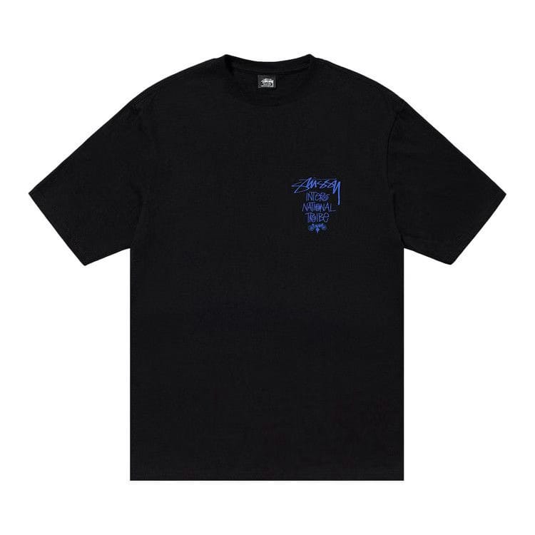 Stussy Tribe Stack T-Shirt Black