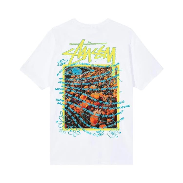 Stussy Super Bloom T-Shirt White