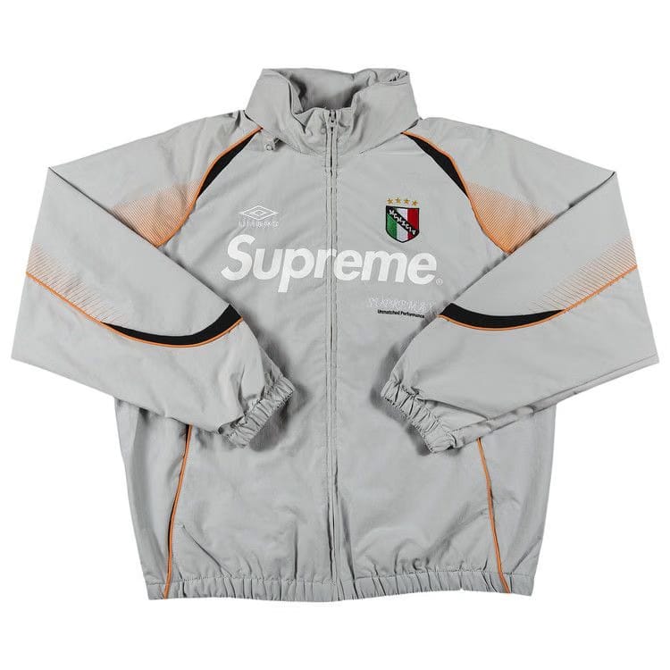 Supreme x Umbro Track Jacket Grey