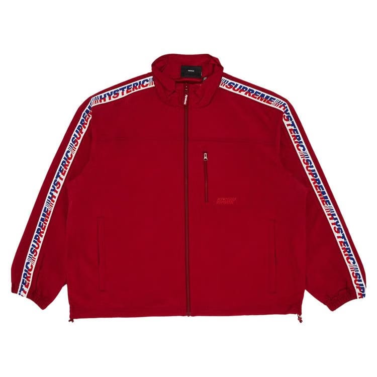 Supreme x HYSTERIC GLAMOUR Track Jacket Red