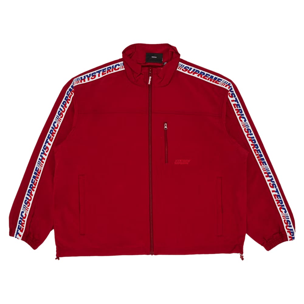 Supreme x HYSTERIC GLAMOUR Track Jacket Red