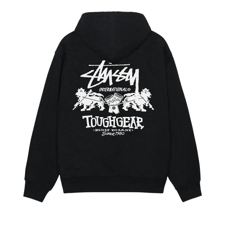 Stussy Tough Gear International Hoodie Black