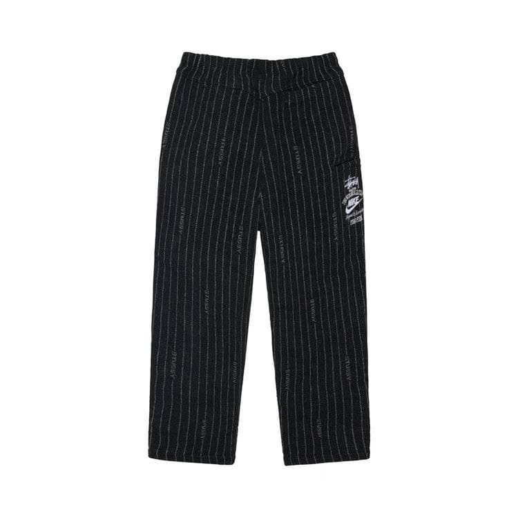 Stussy x Nike Stripe Wool Pant Black