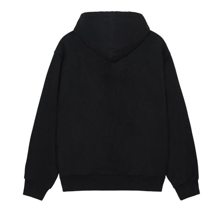 Stussy Stock Zip Hoodie Black