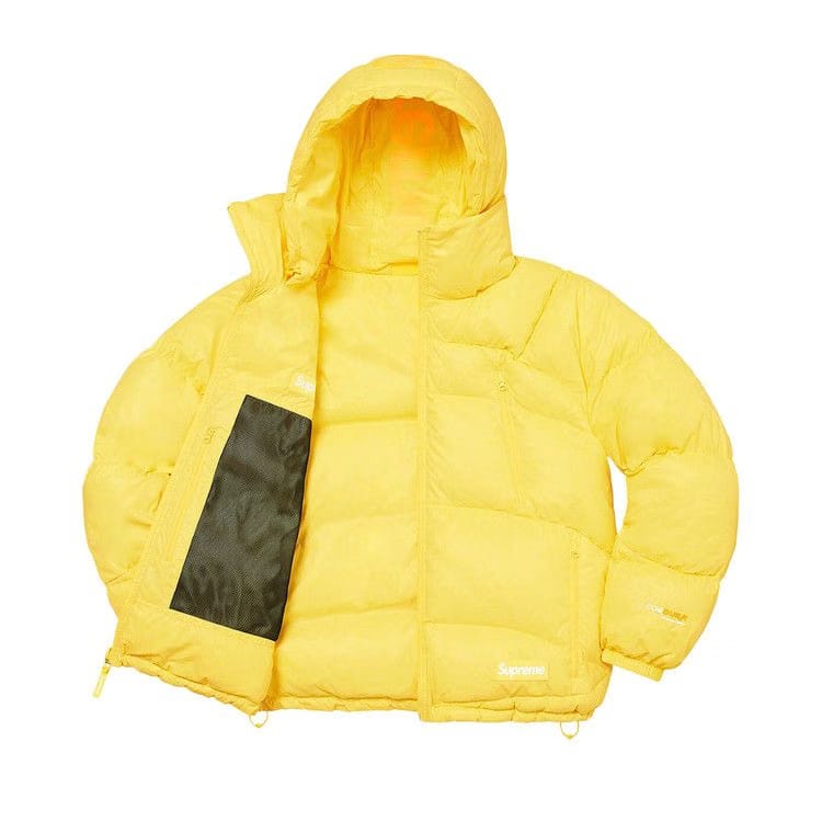 Supreme Reversible Featherweight Down Puffer Jacket Yellow