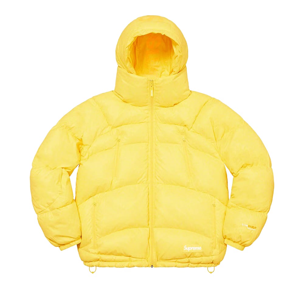 Supreme Reversible Featherweight Down Puffer Jacket Yellow