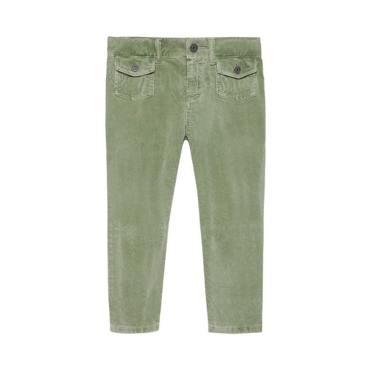 Gucci Kids Corduroy Pants Light Green