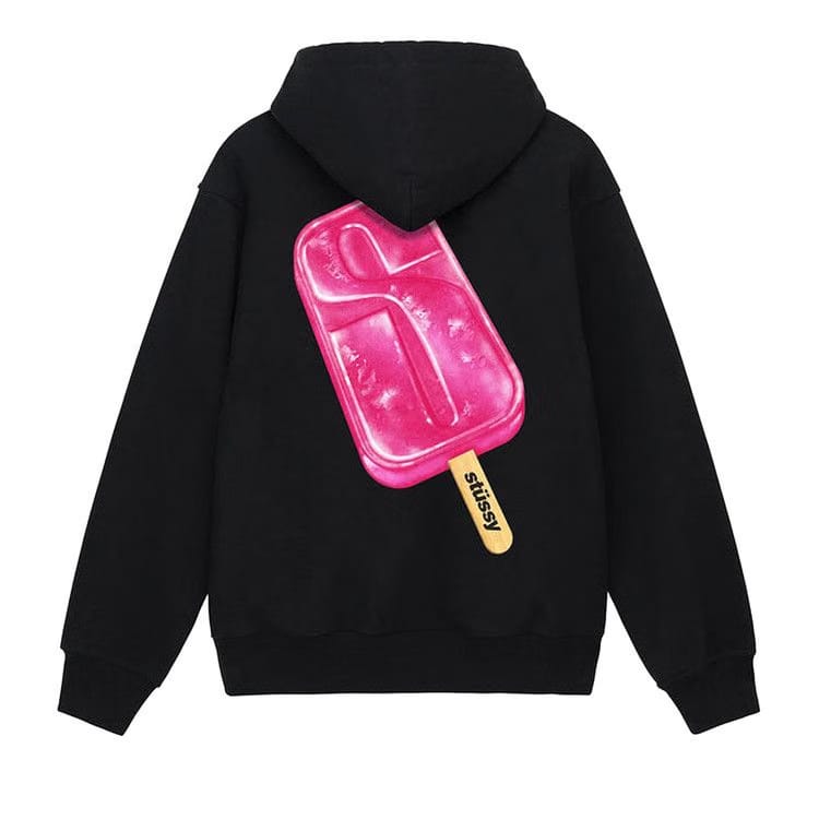 Stussy Popsicle Hoodie Black