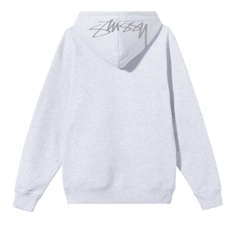Stussy Back Hood Appliqué Hood Ash Heather