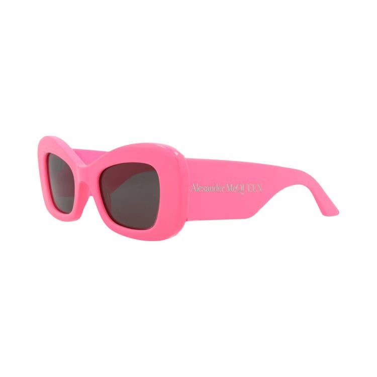 Alexander McQueen Cat Eye Sunglasses Pink/Grey