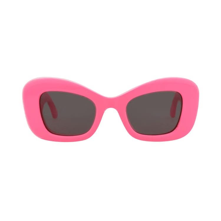 Alexander McQueen Cat Eye Sunglasses Pink/Grey