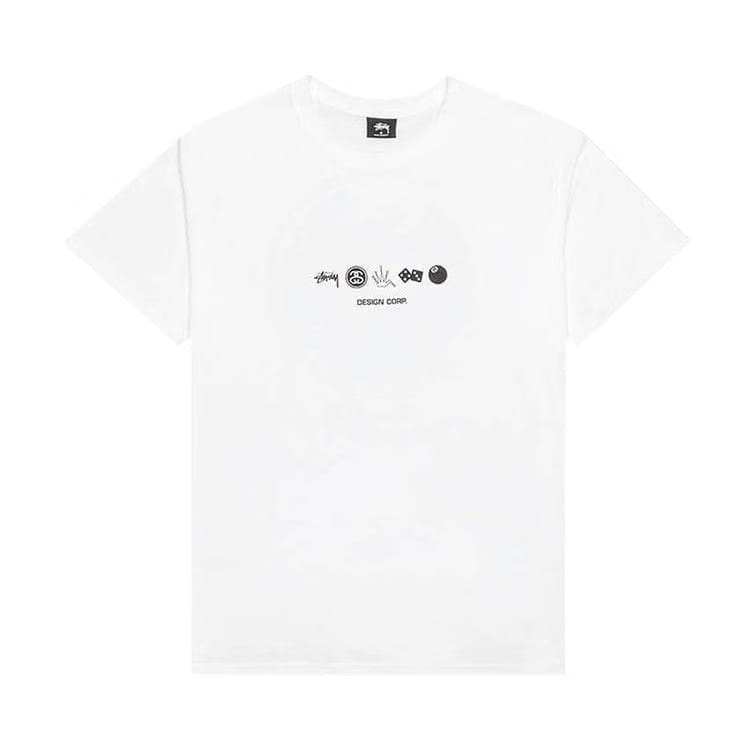 Stussy Global Design Corporate T-Shirt White