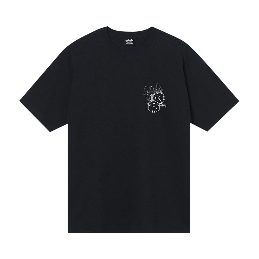 Stussy Fire Dice T-Shirt Black