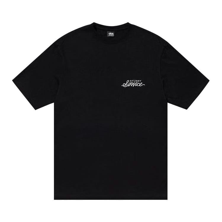 Stussy Service T-Shirt Black