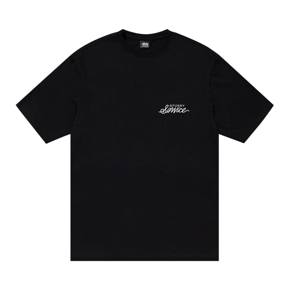Stussy Service T-Shirt Black