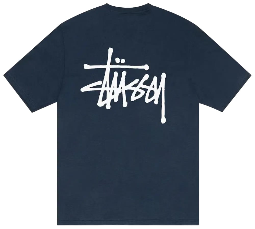 Stussy Basic T-Shirt Navy