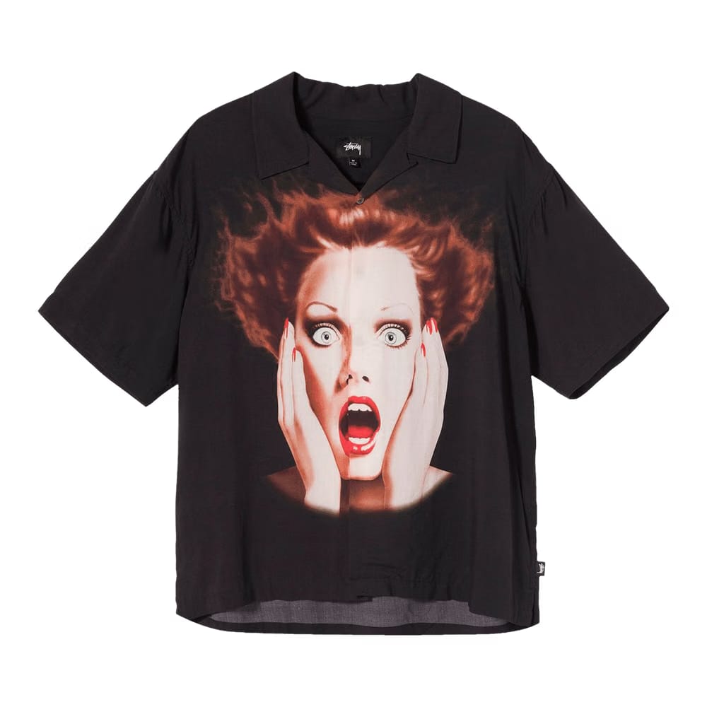 Stussy Harumi Girl Shirt Black