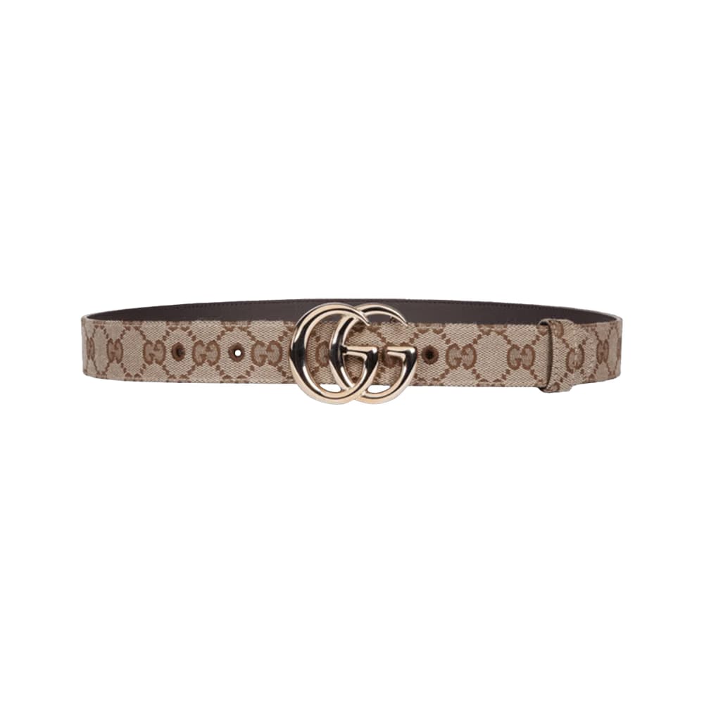 Gucci GG Marmont Thin Belt Beige