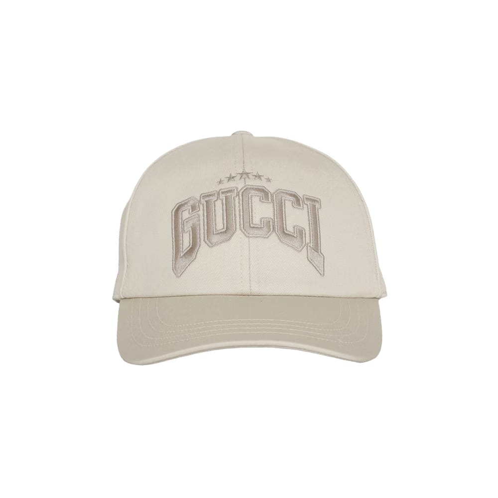 Gucci Embroidered Baseball Hat Sand