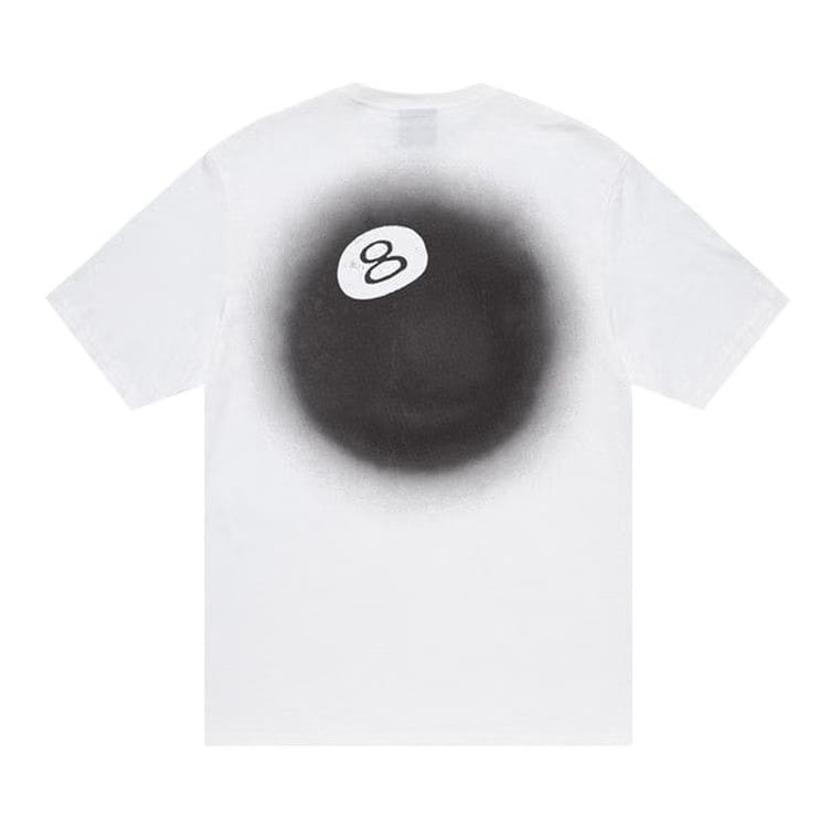 Stussy 8 Ball Fade T-Shirt White