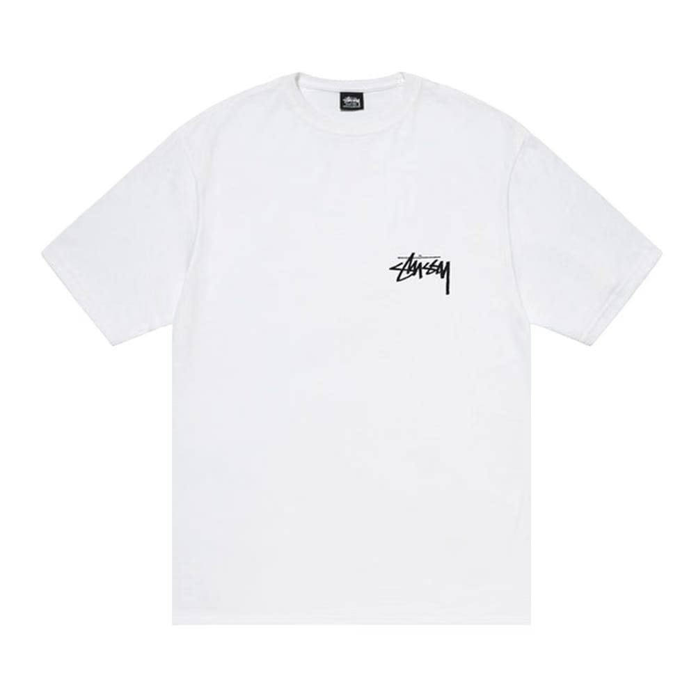 Stussy 8 Ball Fade T-Shirt White