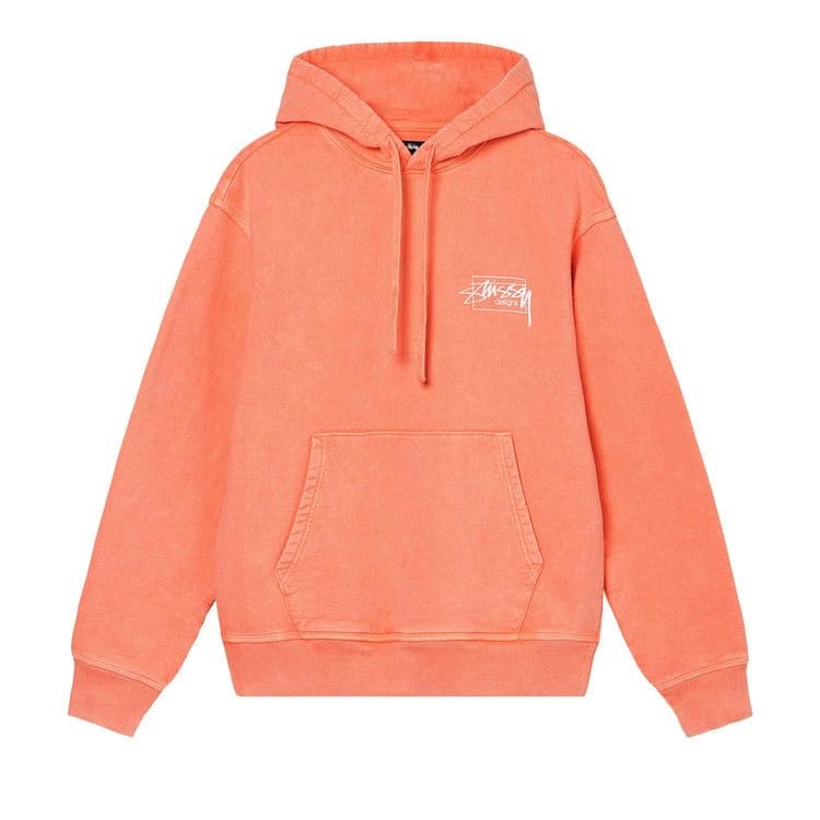 Stussy Dyed Stüssy Designs Hoodie Peach