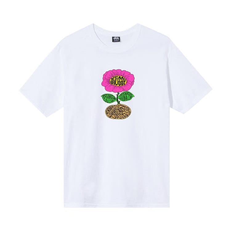 Stussy Sunflower T-Shirt White