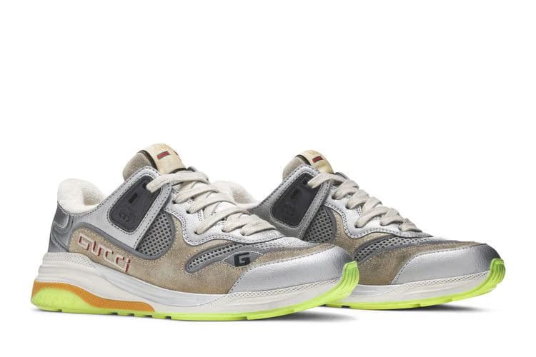 Gucci Wmns Ultrapace 'Silver Metallic'