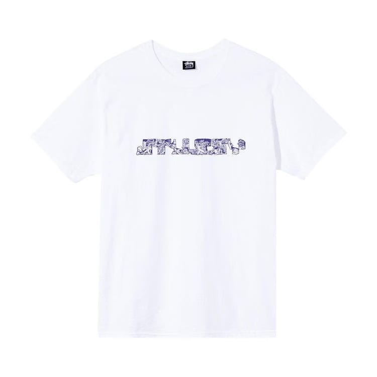 Stussy Sculptures T-Shirt White
