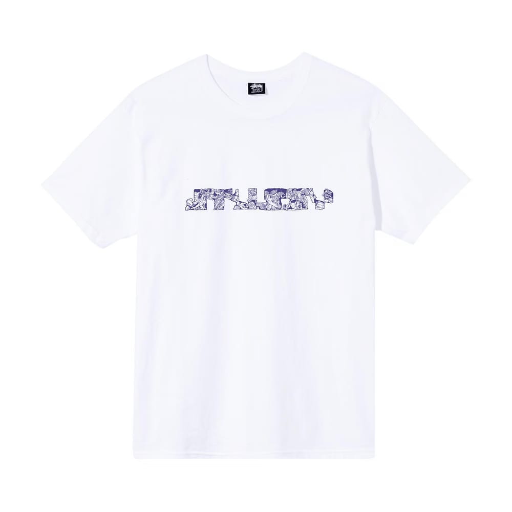 Stussy Sculptures T-Shirt White
