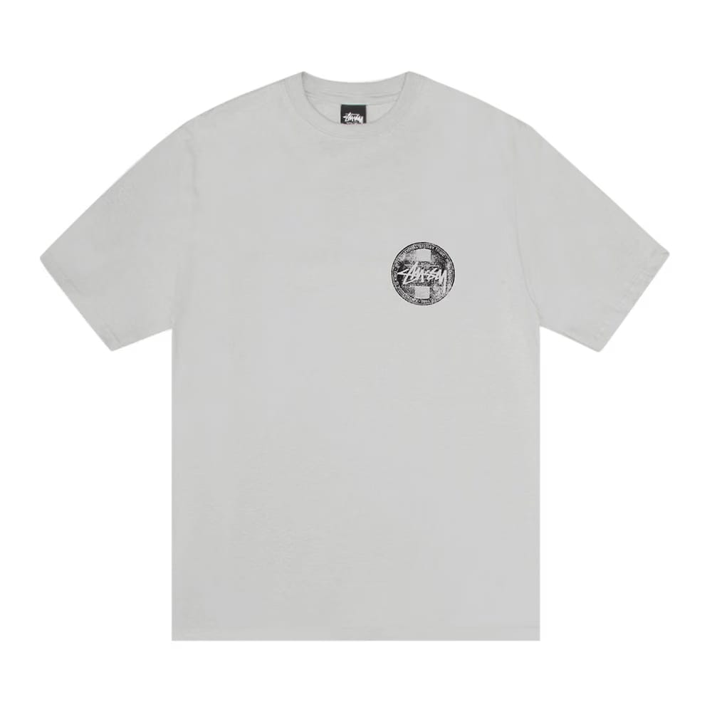 Stussy Dot Stamp T-Shirt Fog