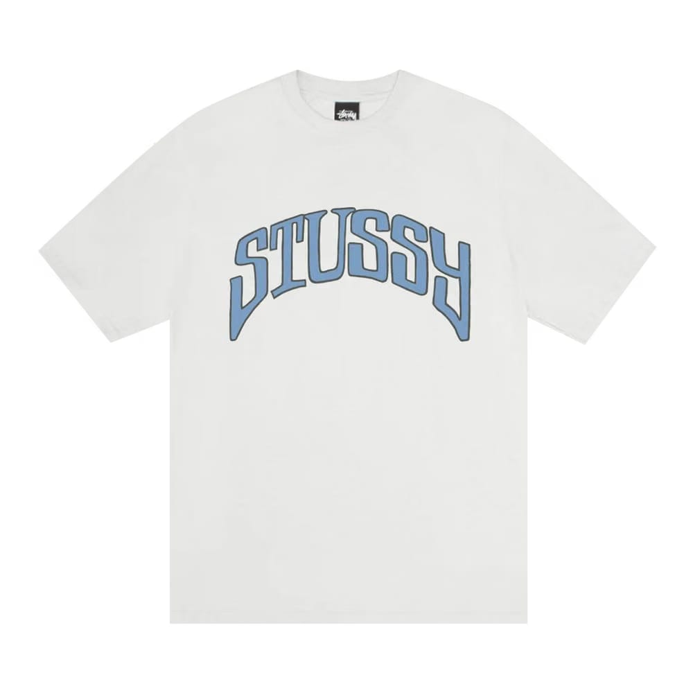 Stussy Arched T-Shirt Pigment Dyed Natural