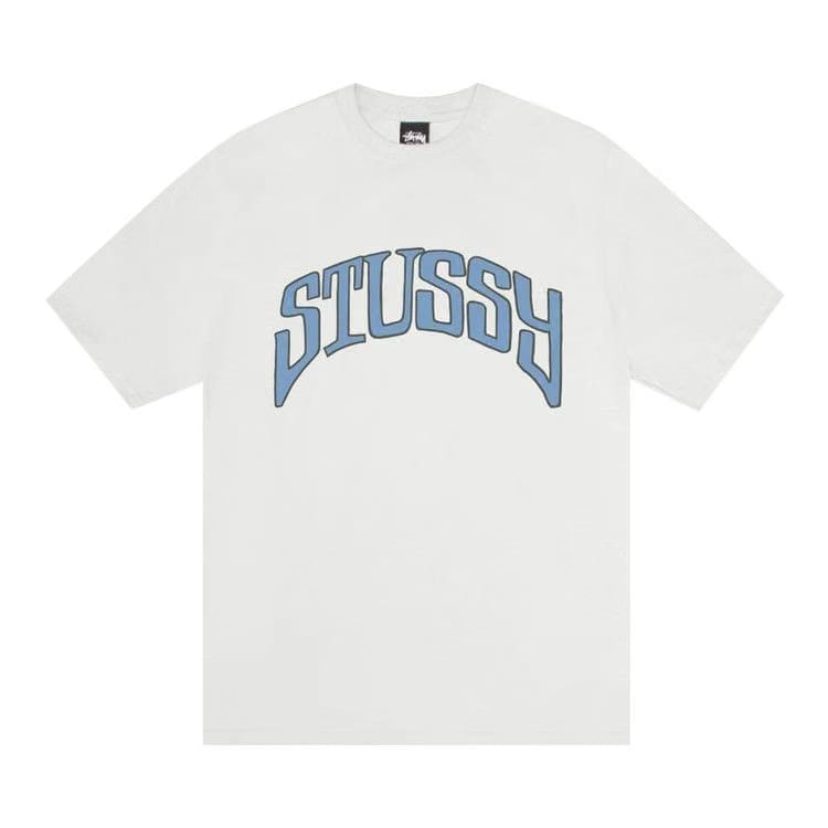 Stussy Arched T-Shirt Pigment Dyed Natural