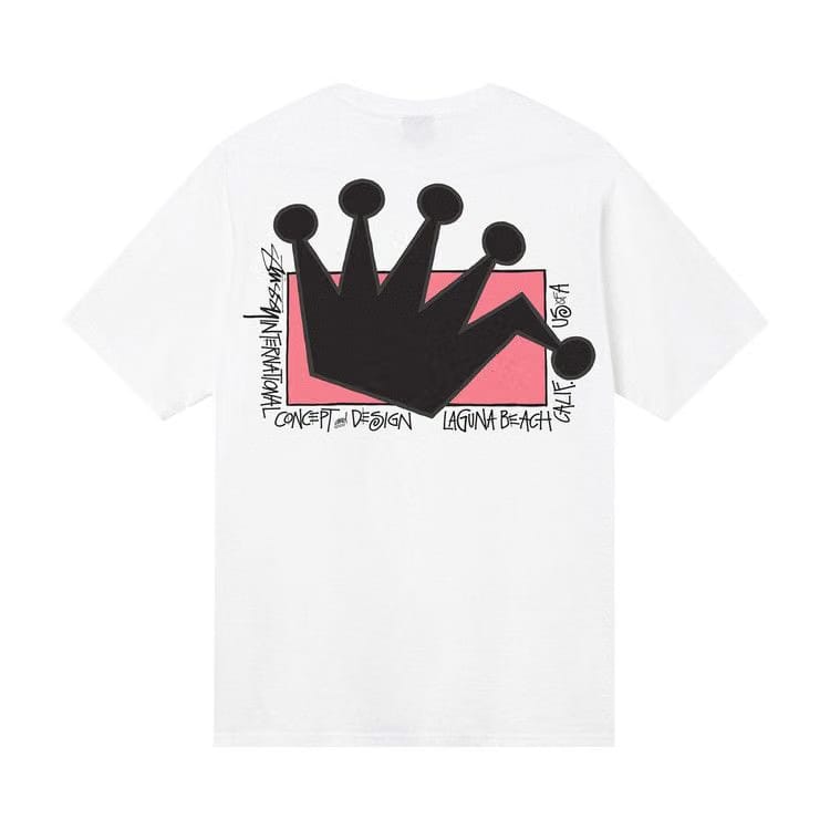 Stussy LB Crown T-Shirt White