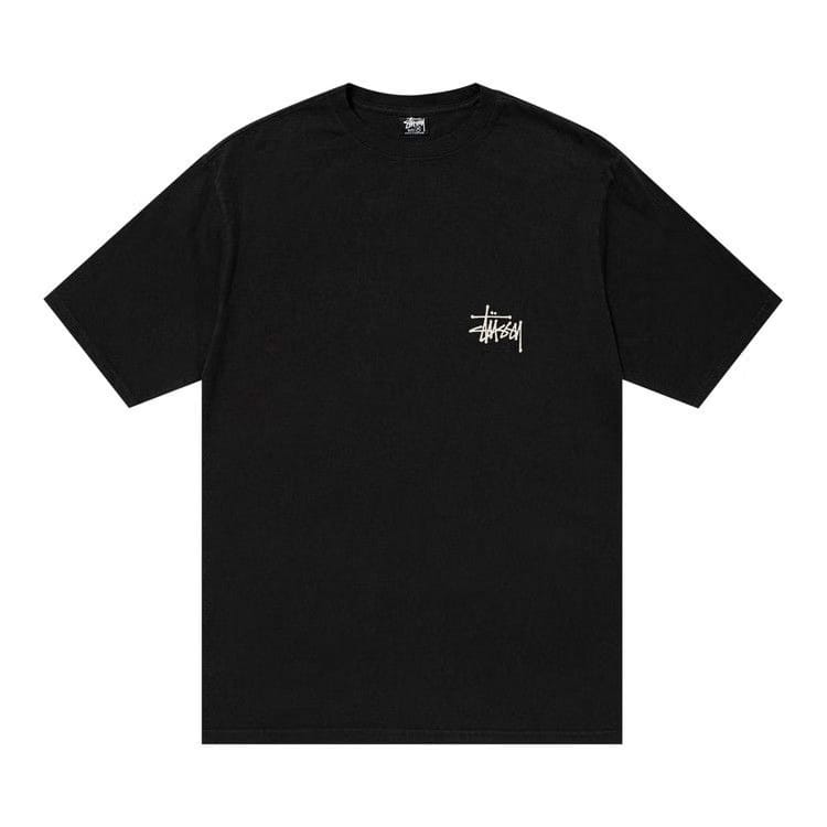 Stussy Pigment Dyed Built Tough T-Shirt Black