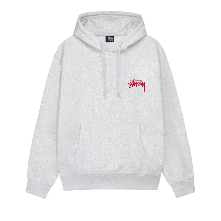 Stussy Skate Tough Hoodie Ash Heather