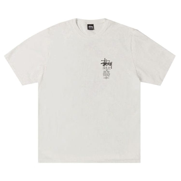 Stussy Swim Out T-Shirt Pigment Dyed Natural