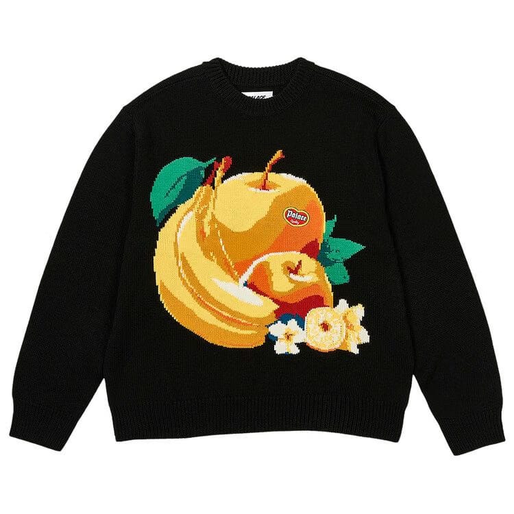 Palace Fruit Life Knit Black