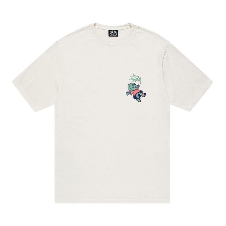 Stussy Dollie Pigment Dyed T-Shirt Natural