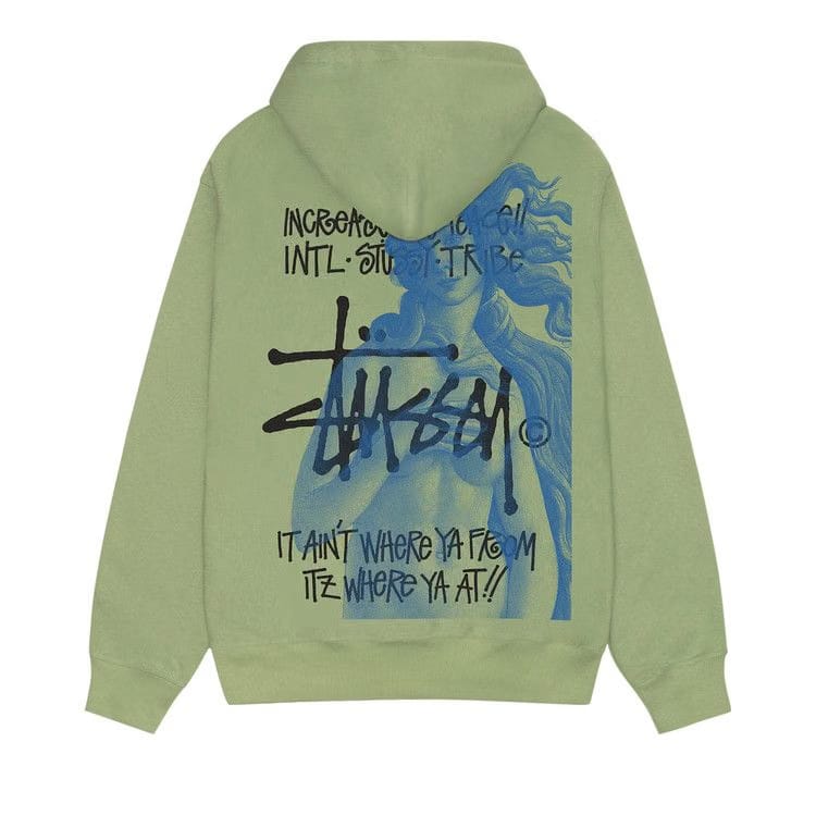 Stussy IST Venus Zip Hoodie Moss