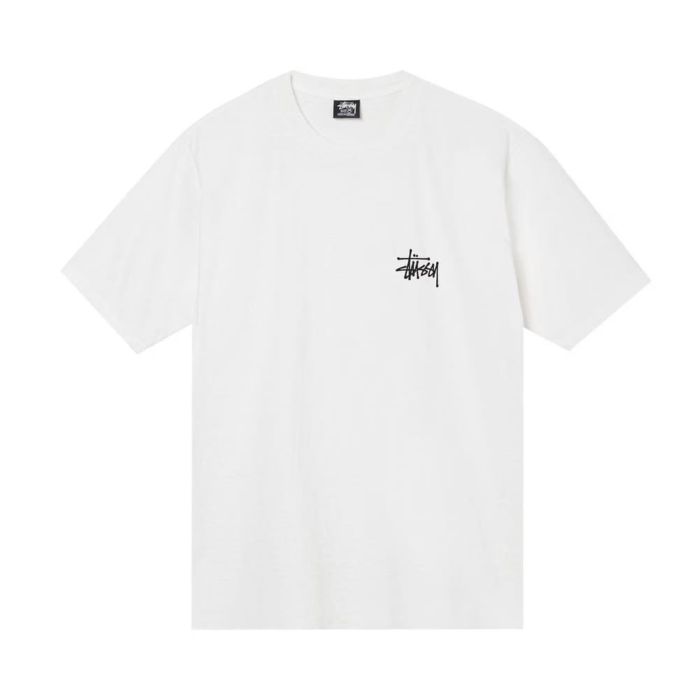 Stussy Skull Wings Pigment Dyed T-Shirt White