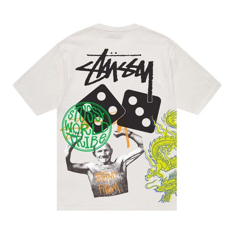 Stussy Strike Pigment Dyed T-Shirt Natural