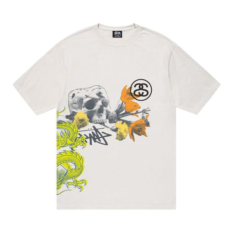 Stussy Strike Pigment Dyed T-Shirt Natural