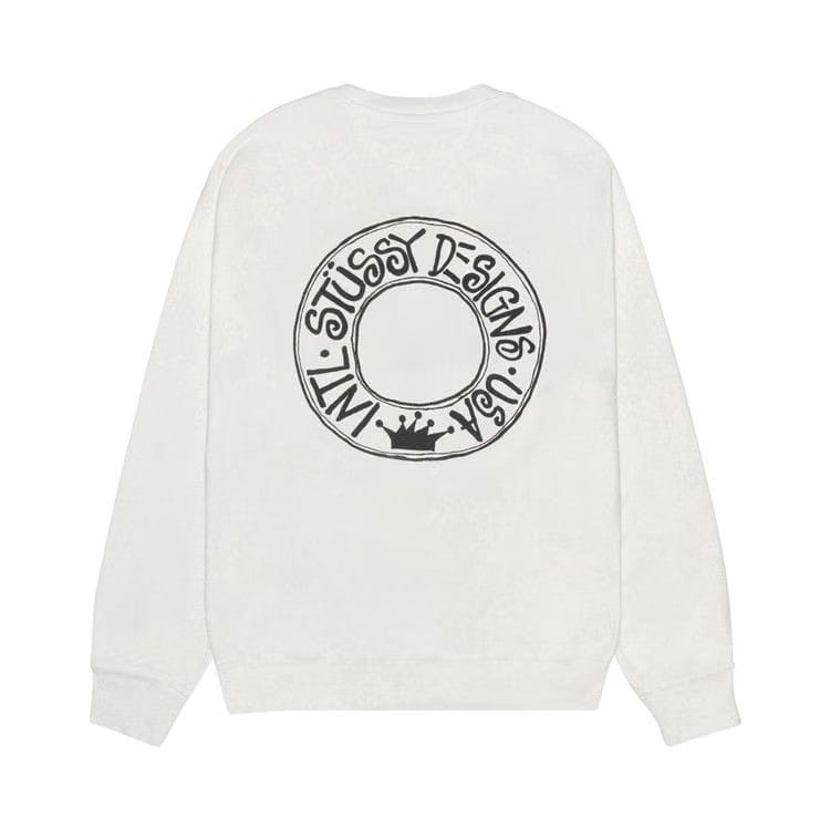 Stussy Pigment Dyed Buana Crew Natural